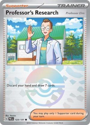 Professor's Research [Professor Elm] (Poke Ball Pattern)