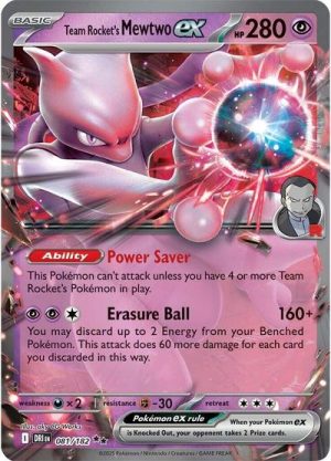Team Rocket's Mewtwo ex - 081/182