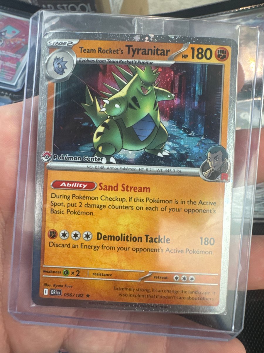 Team Rocket's Tyranitar (Pokemon Center Exclusive)