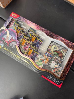 Paldean Fates Great Tusk ex & Iron Treads ex Premium Collection